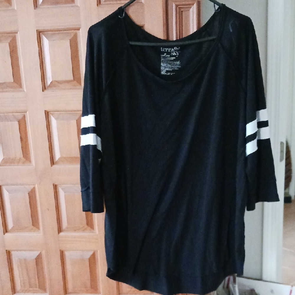 Black and White Women's Top